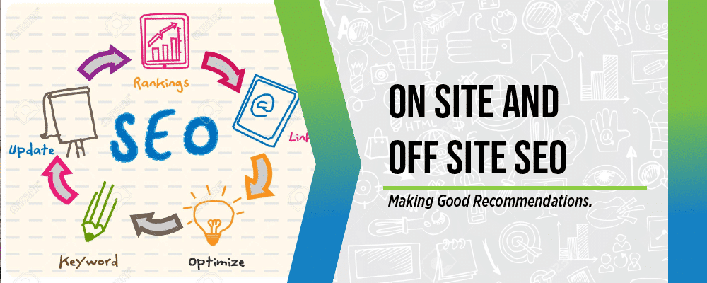 on-site and off-site SEO