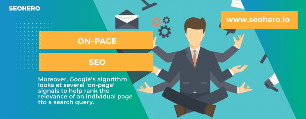 how on page seo contributes